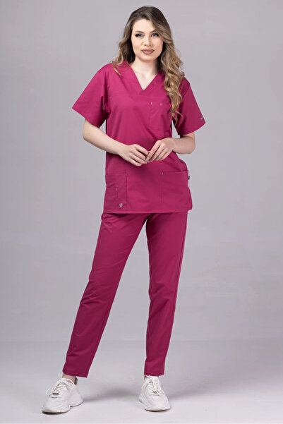 tag Cool Premium Women's Medical Suit, Raspberry