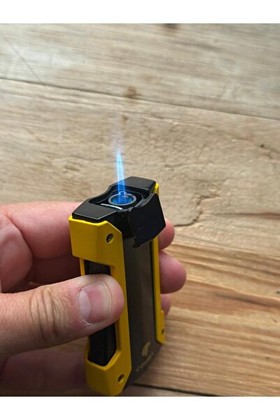 COHİBA puro çakmağı pürmüzlü jet bütan alev ikonik model şık tasarım