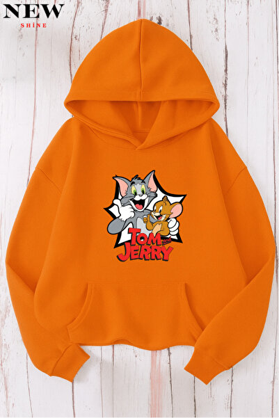 New Shine سويت شيرت بطبعة توم وجيري