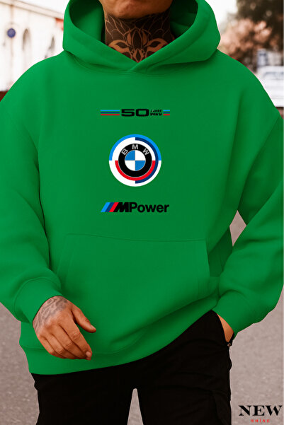 New Shine سويت شيرت مطبوع من بي ام دبليو