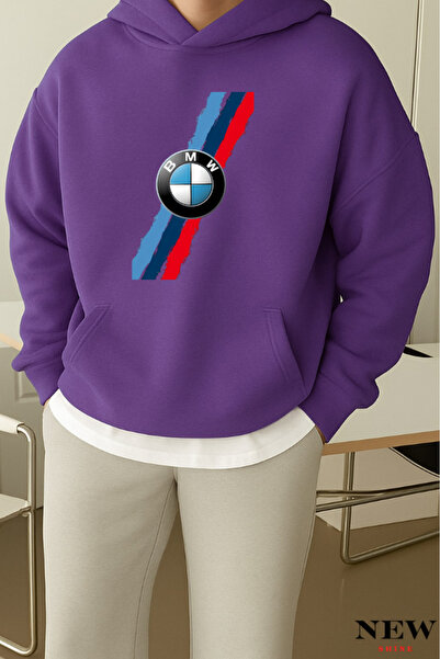 New Shine سويت شيرت مطبوع من بي ام دبليو