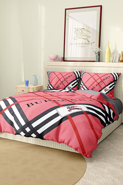 Marcalanya طقم غطاء لحاف مزدوج من القطن الساتان 6 قطع طباعة رقمية ثلاثية الأب...