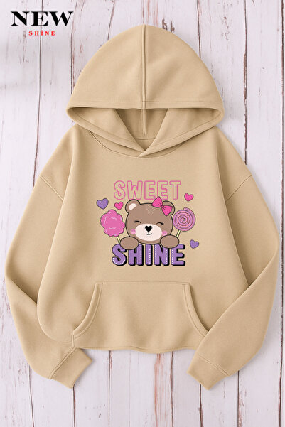 New Shine سويت شيرت مطبوعة من سويت شاين