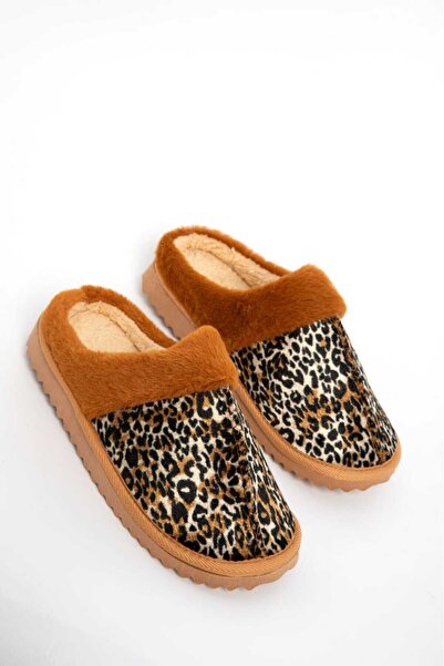 Behtah Kundura Women's Home Slippers Plush Indoor Slippers Silent Sole Warm Stylish Design