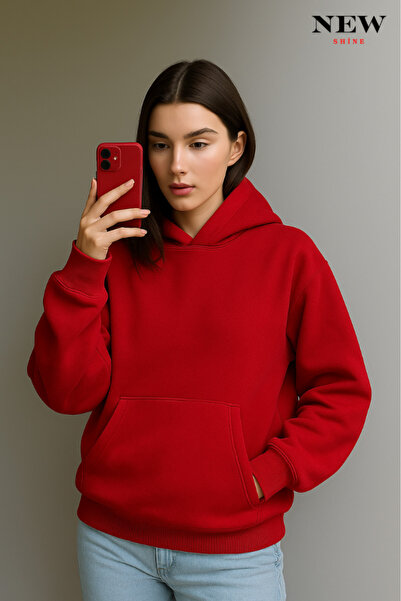 New Shine Φούτερ με κουκούλα Unisex