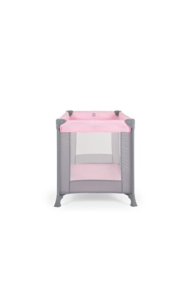 Moni Foldable Baby Cot Solo Pink 120x60 cm, Age 0-3 Years