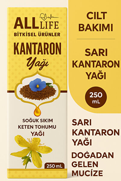 HARMAN Doğal Soğuk Sıkım Sarı Kantaron Yağı – 100 ml