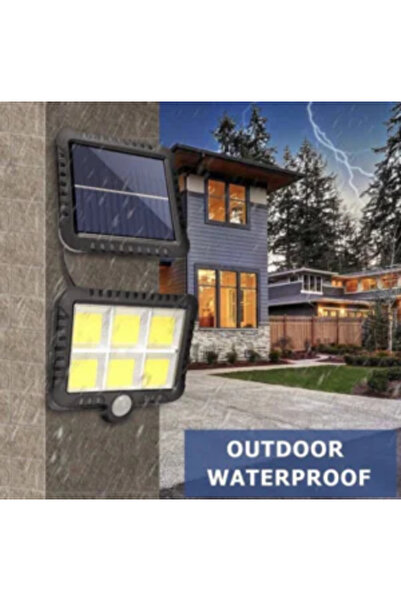 iKlassQeer Solar projector 120 LED COB with light and motion sensor