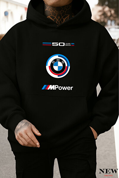 New Shine Bmw Baskılı Sweatshirt