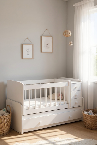 Aktehome Masal Büyüyen beşik karyola beşik