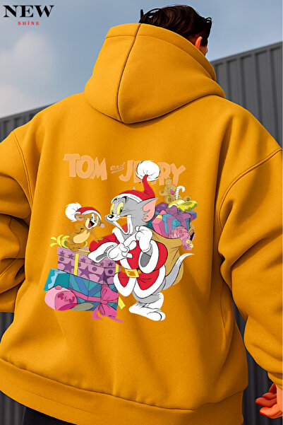 New Shine Hanorac cu imprimeu Tom și Jerry