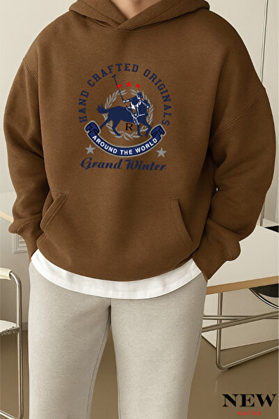 New Shine Φούτερ Grand Winter με τύπωμα