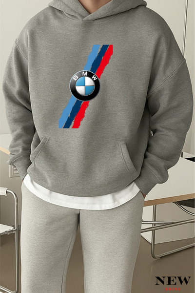 New Shine سويت شيرت مطبوع من بي ام دبليو