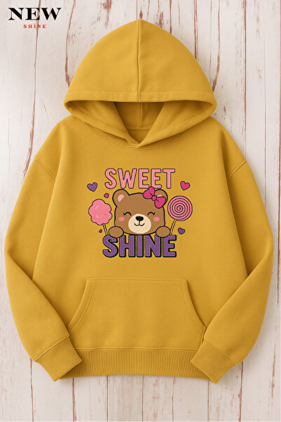 New Shine سويت شيرت مطبوعة من سويت شاين