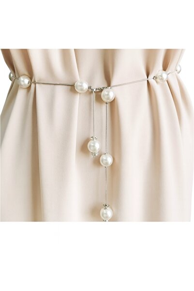 KESNUP Curea subțire din șnur de perle, șnur reglabil pentru talie sau șoldur...