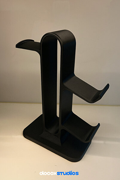 Docox Studios Kulaklık ve Oyun Konsolu Dekoratif Standı Xbox / Ps4 / Ps5 Uyumlu