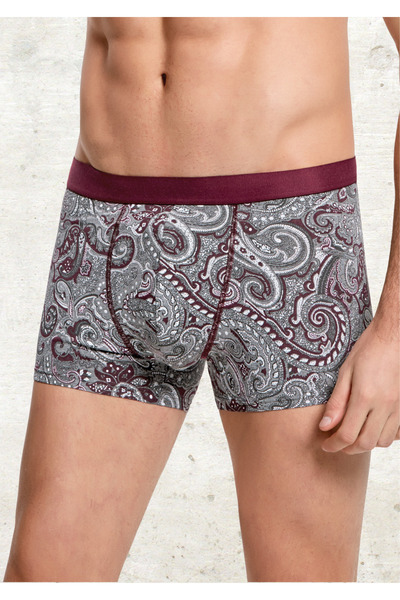 Loule Men's Clothing 3 Pieces Cotton & Modal Shawl Pattern Boxer Ll.Il.1604.003