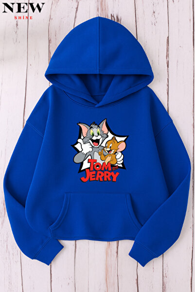 New Shine Hanorac cu imprimeu Tom și Jerry