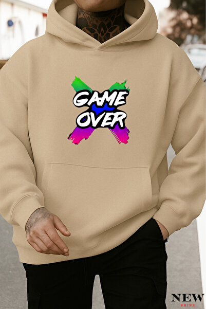 New Shine Jocul este oprit cu imprimeu Swea tricou