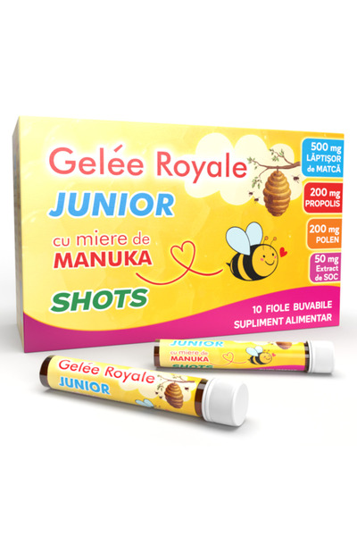 Justin pharma Jelly Royale Junior Shots, 10 drinkable ampoules