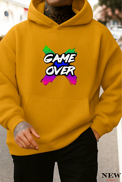 New Shine Jocul este oprit cu imprimeu Swea tricou