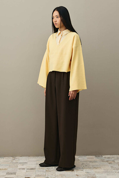 Fahhar Kimono Hırka Sarı