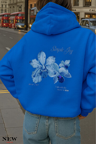 New Shine سويت شيرت مطبوع من Simple Joy