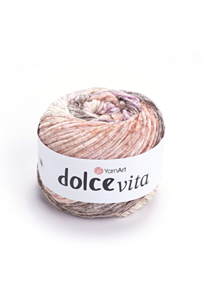Yarnart Dolce Vita Kadife El Örgü İpi 150 gr 260 mt Chenille Yumuşak Peluş İp