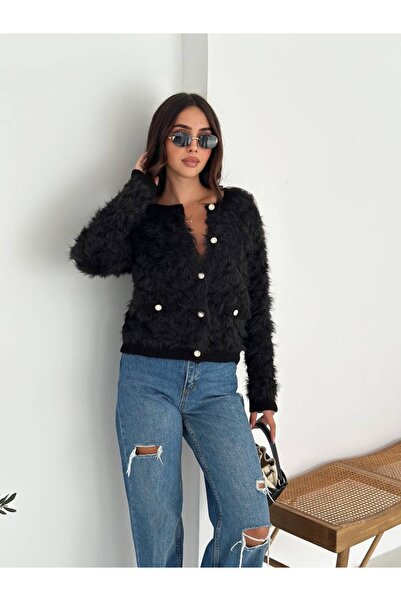 ABBA Women's Buttoned Knitwear Cardigan