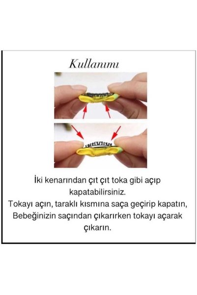 Hand Mother's Since 2024 Yenidoğan Bebek Tokası Antialerjik Pinterest %100 Cotton 4'lü Saçsız Bebek Tokası ( 0-3 Yaş)