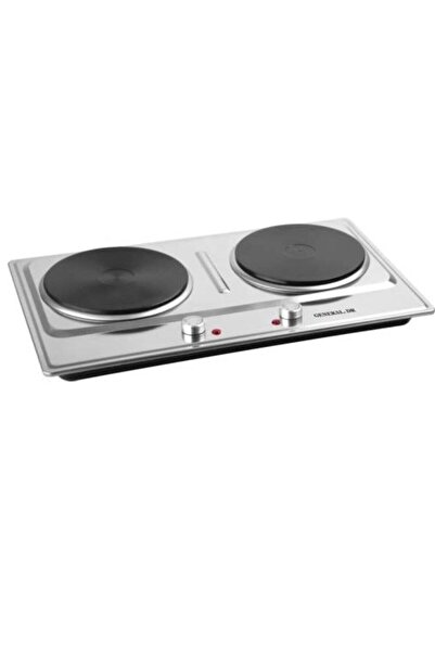 Icon 2500W two-burner stainless steel electric stove