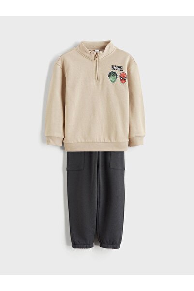 LC Waikiki Stylish Choices from Esvab Clothing |   Printed Boy's Sweatshirt and Sweatpants