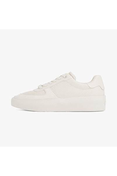 Calvin Klein Kadın Krem Sneaker