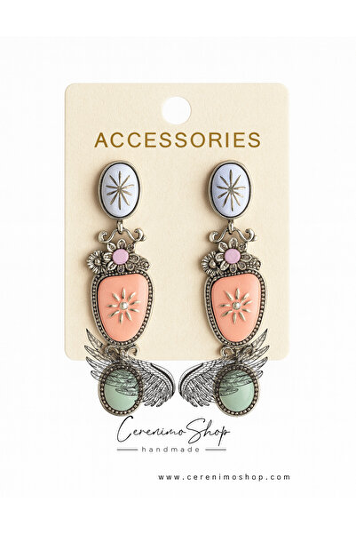Cerenimo Shop Zr Design Gold Bohemian Dream Earrings