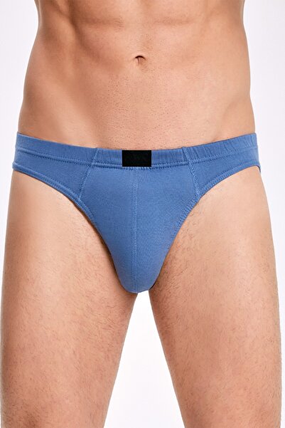 Loule Men's Underwear 100% Cotton 3 Pieces Slip Briefs