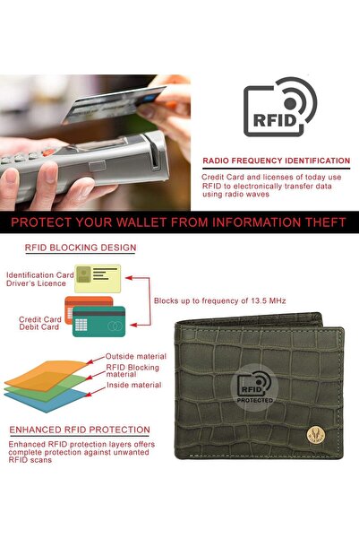 Wildhorn Genuine Leather Hand-Crafted Wallet for Men's