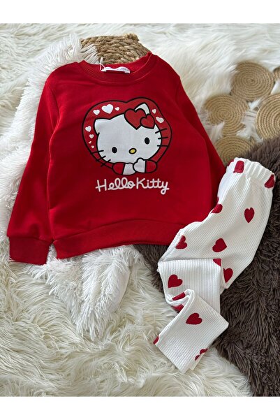 babymoon kids Top 3 Thread Crew Neck Bottom Ribbed Leggings Girls' 2-Piece Set