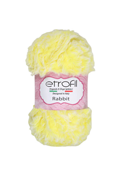 Etrofil Rabbit %100 Polyester – 100 g 65 m Kalın Peluş Örgü İpi-72165-1 ADET