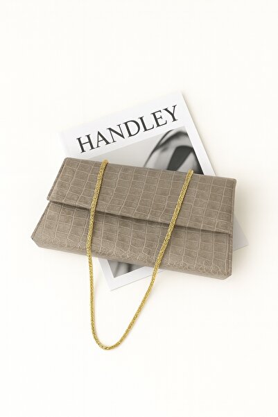 Handley حقيبة فستان سهرة نسائية بحزام سلسلة، جودة عالية، تصميم أنيق