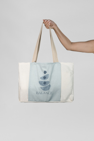 The Lycos ''Yoga Balance''''Canvas Tote Shoulder and Pilates Bag''