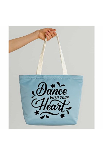 Ada Kostüm Tasarım Dance With Your Heart Design Geantă din satin mat
