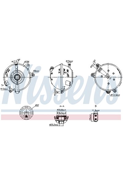 Nissens Vas de expansiune, Audi Q5, FYB, FYG,