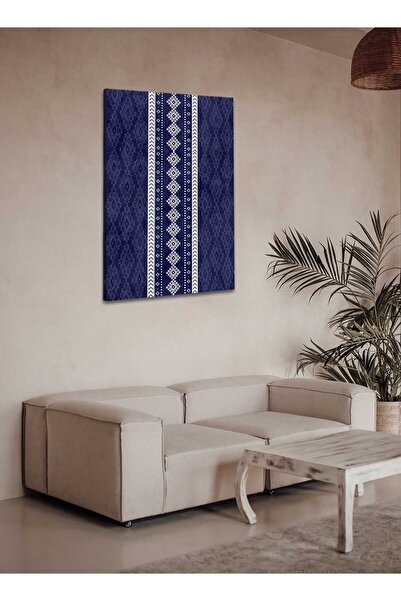 LOWHA لوحة فنية جدارية من القماش مشدودة على إطار خشبي بنمط مستوحى من الثقافة ...