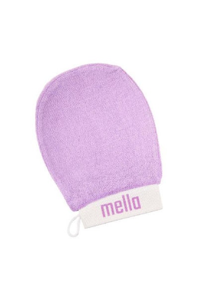 Mila Mila Loofah Exfoliating Glove for Dead Skin Removal Purple