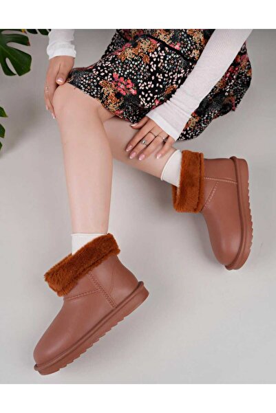 İDOL SHOES KADIN SU GEÇİRMEZ İÇİ KÜRKLÜ YAĞMUR BOTU