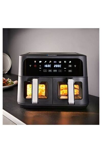 Blaupunkt Express Dual Air Fryer With Viewing Window-1700W