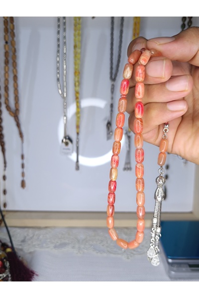 Kehribar NF Atölyesi Muhteşem Çekim Harikası Opal Tadında Tesbihler