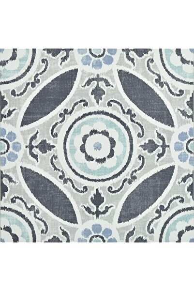 Generic Brand FloorPops FP2484 Sienna Peel & Stick Floor Tiles, Grey