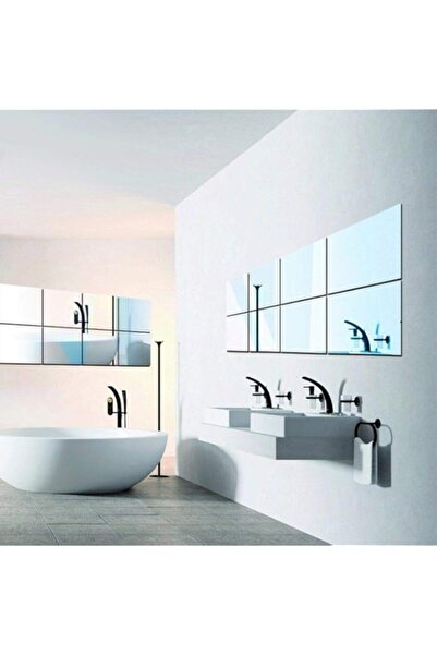 Generic Brand Other AE-SE128-SRK2 Acrylic Wall Decals, Set of 16, Silver, AE-...