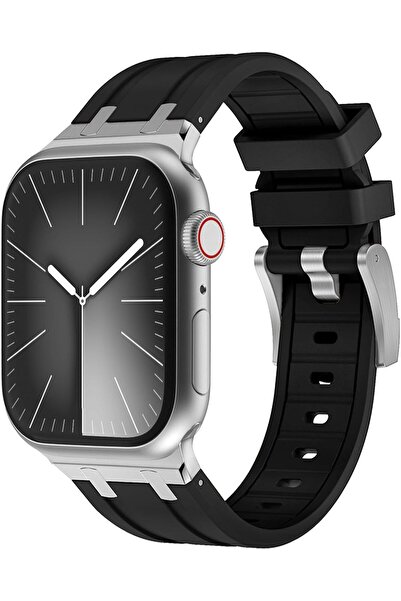 HYX حزام ساعة Apple Watch مقاس 49 مم و46 مم و45 مم و44 مم و42 مم، حزام بديل م...